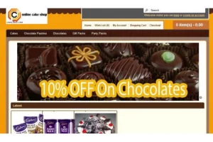 Тема-торты и шоколад для OpenCart