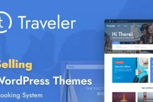 Traveler v3.0.1  - шаблон для туристического сайта на WordPress