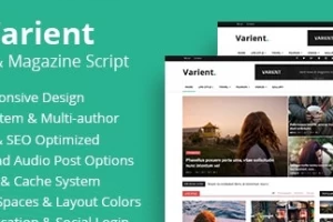 Varient v2.0.2 NULLED - скрипт новостного портала