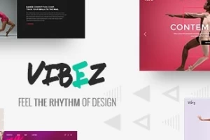 Vibez v1.8.1 - динамическая тема для танцевальных студий и инструкторов WP
