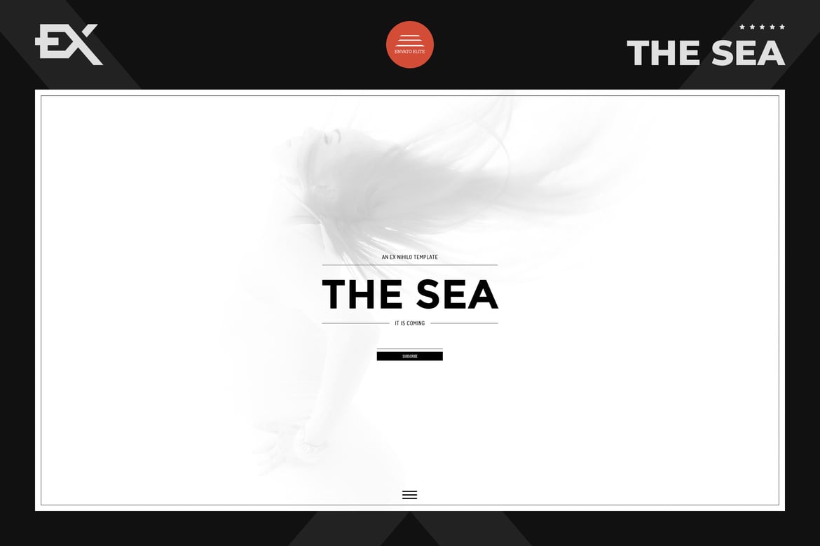 The Sea - отзывчивая страница скоро появится